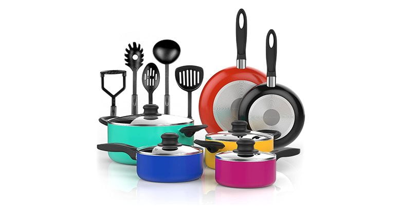 Vermi 10 Nonstick Cookware Sets