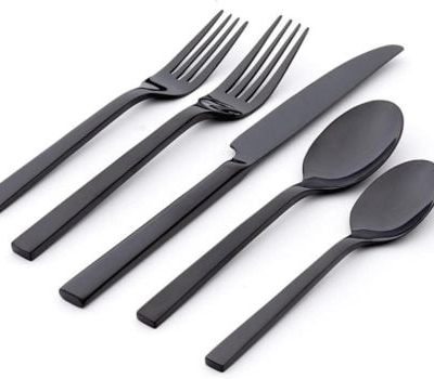 How well does black silverware hold up